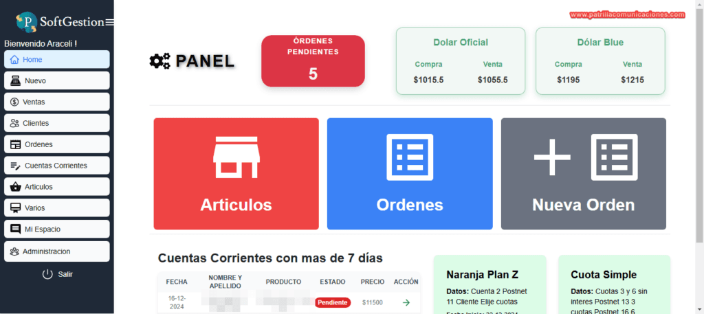 Imagen 1 de Gestión481 - Sistema Integral para Pymes